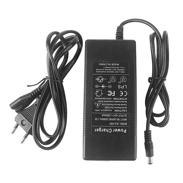 DC2.1 42V 2Ah Fast Power Battery Charger For KUGOO S1 S2 S3 Electric ...