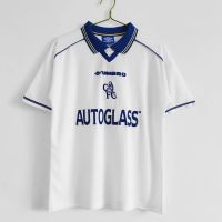 2022 2023 ล่าสุด เสื้อกีฬาแขนสั้น ลายทีมชาติฟุตบอล Chelsea Away 1998/00 วินเทจ ไซซ์ S-XXL