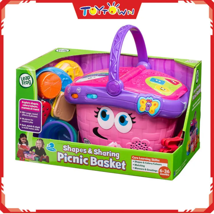 LeapFrog ITPS Shapes & Sharing Picnic Basket Lazada PH
