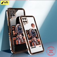 นาโนเคสสำหรับ Samsung Galaxy A01 A10S A03S A02S,A11 A12 A13 M02S F02S M01S M11 A04S M12คู่รักน่ารักมีช่องนุ่มบางกันกระแทก