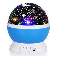 Starry Sky Star Projector Night Light Built-in Bluetooth Speaker For Baby Bedroom Decoration Child Kids Birthday Presents Gift