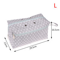 Yarn Storage Bag Organizer with Divider for Crocheting Knitting Organization. Portable Yarn Holder Tote for Travel