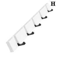 Foldable Coat Rack Hallway Hat Hook Hanger Bedroom Door Wall-Mounting Hook Corner Room Kitchen Toilet Wall Brack Hook