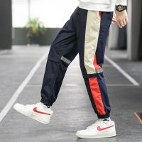 กางเกงผู้ชาย2023สีดำฮิปฮอปสบายๆชาย Joggers กางเกงแฟชั่นกางเกงสตรีทแคชชวลผู้ชาย Clothes