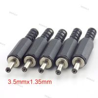 5pcs DC Male Power Plug Jack 1.35*3.5mm Adapter Connector For Laptop Electrical Socket Outlet DIY WDAGTH