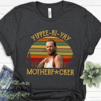 Vintage Yippee Ki Yay Motherf cker Shirt John McClane T shirt Die Hard 1988 Movie Funny Gift For Men Women