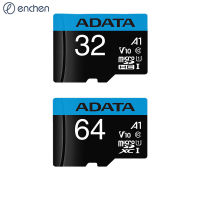 ADATA TF32G (MicroSD) การ์ดหน่วยความจำ AUSDH32GUICL10A1 ความเร็วสูงรุ่น A1 C10 V10 โทรศัพท์มือถือการ์ดหน่วยความจำ 100 เมกะไบต์/วินาทีการตรวจสอบการ์ดบันทึกการขับขี่