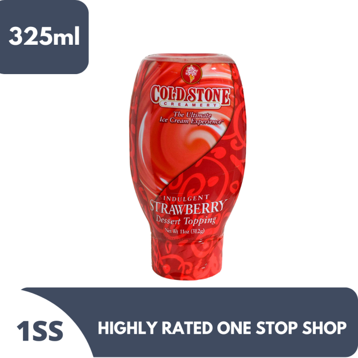 Cold Stone Creamery Indulgent Strawberry Dessert Topping 325ml Lazada PH