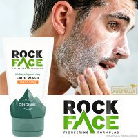 Rockface Mens Face Wash Energising Skin Detox Every Day Use 150ml คลีนเซอร์ทำความสะอาดผิวหน้าผู้ชายสูตรพิเศษจากออสเตรเลีย