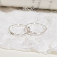 ○ Sterling silver ring moby uz ring dont rub off a couple pair of contracted students S999 fine silver small and all the men and women design