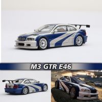 GP ชุดสะสม E46เกม GTR 1:64 M3ตัวเอกของโมเดลรถยนต์ของเล่นขนาดเล็ก