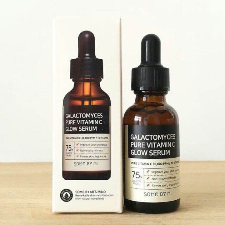 VALUE !! SOME BY MI GALACTOMYCES PURE VITAMIN C GLOW SERUM 30ML Lazada