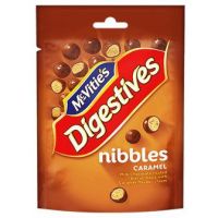 Import products♦ แมควิตี้ส์นิบเบิ้ลคาราเมล 120 กรัม/Mcvities Nibbles Caramel 120g