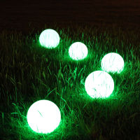 Garden Lights Outdoor LED Ball Light Waterproof Remote Control Lawn Lamp Rechargeble Christmas Decoration Holiday Party Lighting