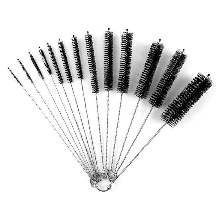 Fds Straw Cleaner Brush, 8.2inch Nylon Pipe Tube Cleaning Brush, 13