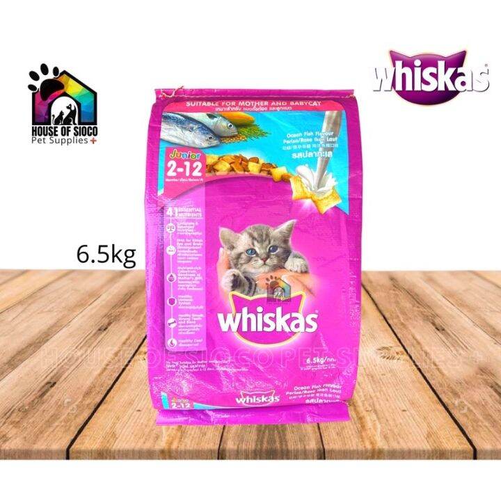 Whiskas Jr. Kitten Dry Food 6.5kg Lazada PH