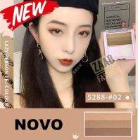 NOVO  Bronzer &amp; Highlight (Zaab Fashion) โนโวบรอนเซอร์และไฮไลท์ บรอนเซอร์เป็นอีกหนึ่งตัวช่วยสำคัญที่จะสามารถทำให้ใบหน้าของเราดูมีมิติมากยิ่งขึ้น อีกทั้งยังดูหน้าเรียวเล็กโดยไม่ต้องไปศัลยกรรม ไฮไลท์เพื่อดึงจุดที่ต้องการบนใบหน้าให้โดดเด่นและดูสว่างขึ้น