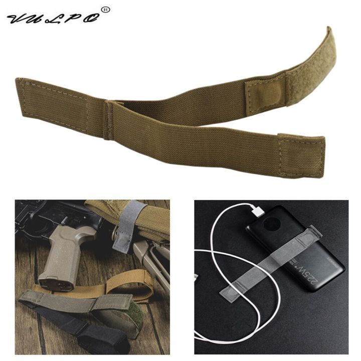 vulpo-tactical-magnetic-strap-magnet-rope-gun-buttstock-sling-sentry-strap-adapter-cable-organiser-hunting-airsoft-accessories-adhesives-tape