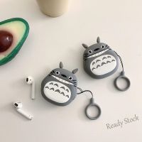 【hot sale】 ♚♟™ C02 Cute Cartoon Totoro Earphone Case for Airpods Case Wireless Bluetooth Headphones Case for Airpods Pro Protective Charging Cover