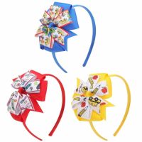 4/4.5" Back To School Hair Bows Hair band For Girls Pencil/Apple Hair Clips Hairpins Students Hair Accessories Children Headwear