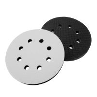 40PCS 5 Inch(125mm) 8-Hole Soft Sponge Interface Pad for Sanding Pads and Hook and Loop Sanding Discs