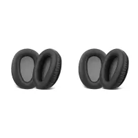 2Pair Foam Ear Pads Cushion Leather Earpad WH-CH700N (WHCH700N) &amp; MDR-ZX780 (ZX780DC)/MDR-ZX770 Headphones