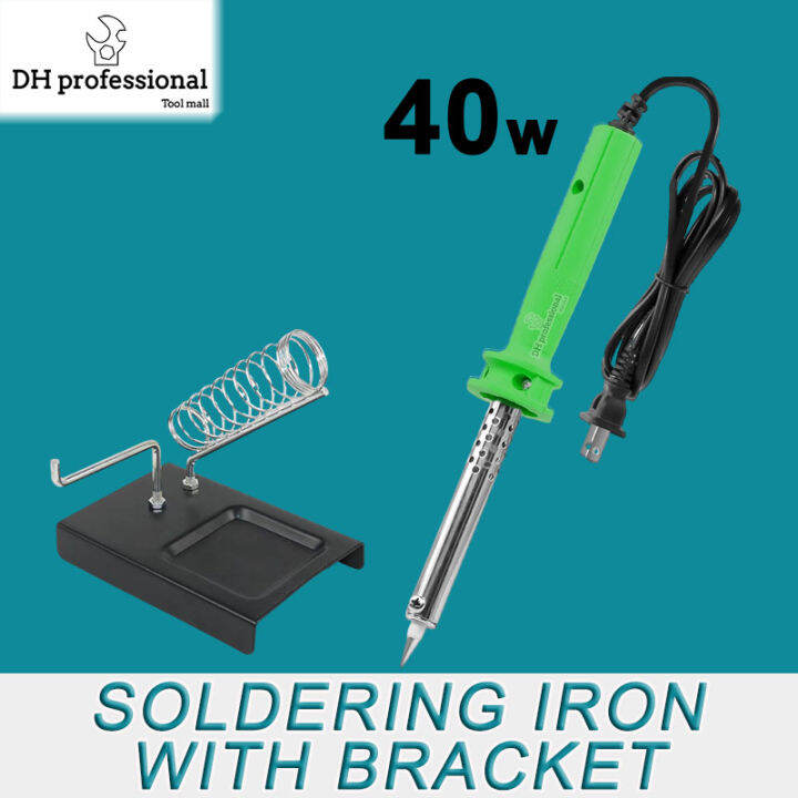 Soldering iron kit, 40W soldering gun, solder wire stand for soldering and repair Lazada PH