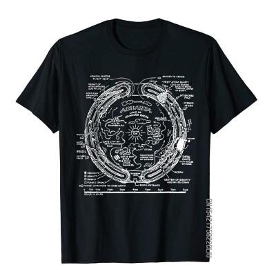 Agharta Agartha T-Shirt Prevalent 3D Style T Shirts Cotton T Shirt For Men Beach Harajuku Streetwear O Neck