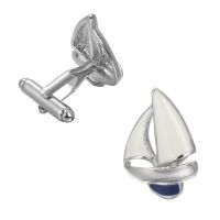 ？》：“： Memolissa Ships Boat Cufflinks Hot Sale Sailing Boat Yacht Ship Design Cuff Links Ship 1 Pair Factory Price