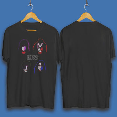 70s KISS Black Light Aucoin Solo Tour Concert Tshirt