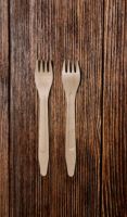 ECO - fork  ecological Disposable tableware cutlery ecofriendly