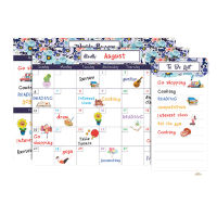 Magnetic Dry Erase Calendar Whiteboard Fridge Magnet Daily Message Stickers For Organizer Schedule Planner To Do List Notepad