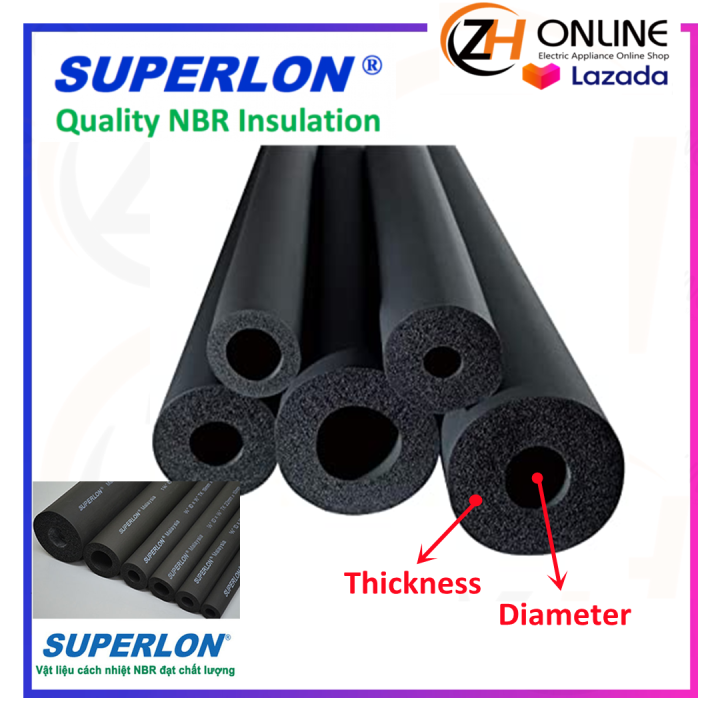 CTN) SUPERLON Insulation Pipe SUPERLON Pipe BOX (1.83meter 6 Feet
