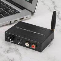 Electron000 ตัวรับสัญญาณบลูทูธไฟเบอร์ดิจิตอลสําหรับ Toslink Analog Audio Rca Converter 192Khz