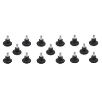 15Pcs Bell Glides Replacement Office Chair Wheels Stopper Office Chair Swivel Caster Wheels, 2 Inch Stool Bell Glides