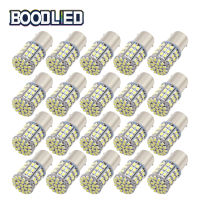 BOODLIED 1156 BA15S P21W LED 64 SMD 1206 SMD หลอดไฟ LED ไฟเลี้ยวมุมสำรองโคมไฟที่จอดรถยานยนต์หลอดไฟ Led 12V