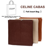 เหมาะสำหรับ CABAS Tote Felt Insert Bag มัลติฟังก์ชั่ผู้หญิงแต่งหน้ากระเป๋าเครื่องสำอาง Travel Inner Bag