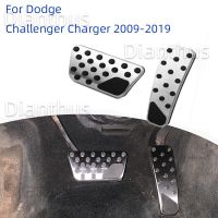 For Dodge Challenger Charger 2009-2019 Car Accelerator Gas Brake Foot Pedal Cover Pad AT Pedals 2018 2017 2016 2015 2014 2013 20 Wall Stickers Decals