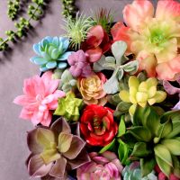 1pcs High Quality Artificial Plants Succulents Lotus Grass Leaves Landscape Simulation Plants Home Office Fake Flower Decoration