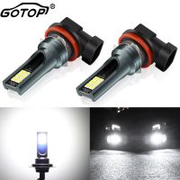 2pcs H8 H11 Led H7 H16 JP 9005 HB3 9006 HB4 Led Lamp Car 3030 Chips Led Fog Headlight Bulbs 6000K White Auto Fog Lamp DRL DC 12V