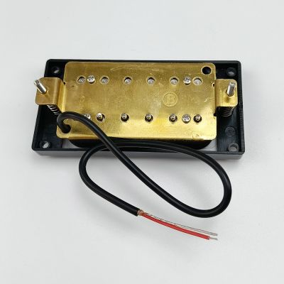 ；‘【；。 Electric Guitar Pickup Humbucker Double Coil LP Electric Guitar Pickups 50/52Mm Neck Bridge Pickup With Installing Frame