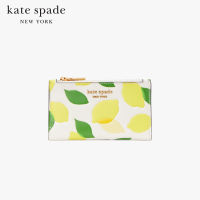 KATE SPADE NEW YORK MORGAN LEMON TOSS SMALL SLIM BIFOLD WALLET KD451 กระเป๋าสตางค์