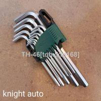 ☃ Sata 09108 12pc Long Arm Hex Key Wrench Set (S.A.E.) 1/16 -3/8 ID228982