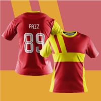 FAZZ V208 - JERSEY YELLOW RED SPORTWEAR EXCLUSIVE