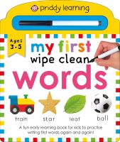 สินค้าใหม่ลิขสิทธิ์แท้ My First Wipe Clean: Words