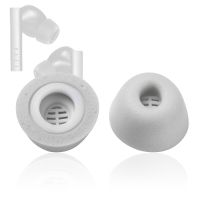 Memory Foam Ear Tips for FIIL CG PRO Earbuds Eartips for FIIl CC Pro Tips FiilccPro Anti-Slip Avoid Falling Off Noise Reducing