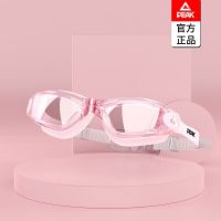 Peak authentic hd swimming myopic lens waterproof anti-fog male ms frame plating competitive swimming cap suits in general