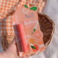 Obuse sweet peach lip balm?ลิปสติกแบรนด์แท้ เป็นลิปปามบำรุงปาก✨