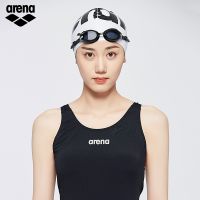 Arina Arina หมวกว่ายน้ำซิลิโคนสวมใส่สบายกันน้ำทนทานหมวกว่ายน้ำหมวกว่ายน้ำเครื่องป้องกันหูขนาดใหญ่สำหรับผู้ชายและวิกคอสเพลย์ผมยาวผู้หญิง