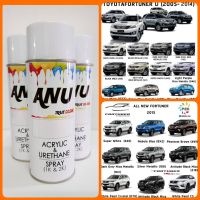 CDF สีสเปรย์ Spray ANU  พ่นรถยนต์ (กี่งเงา) TOYOTA FORTUNER (1 กระป๋อง) สีพ่นรถยนต์  Spray Paint